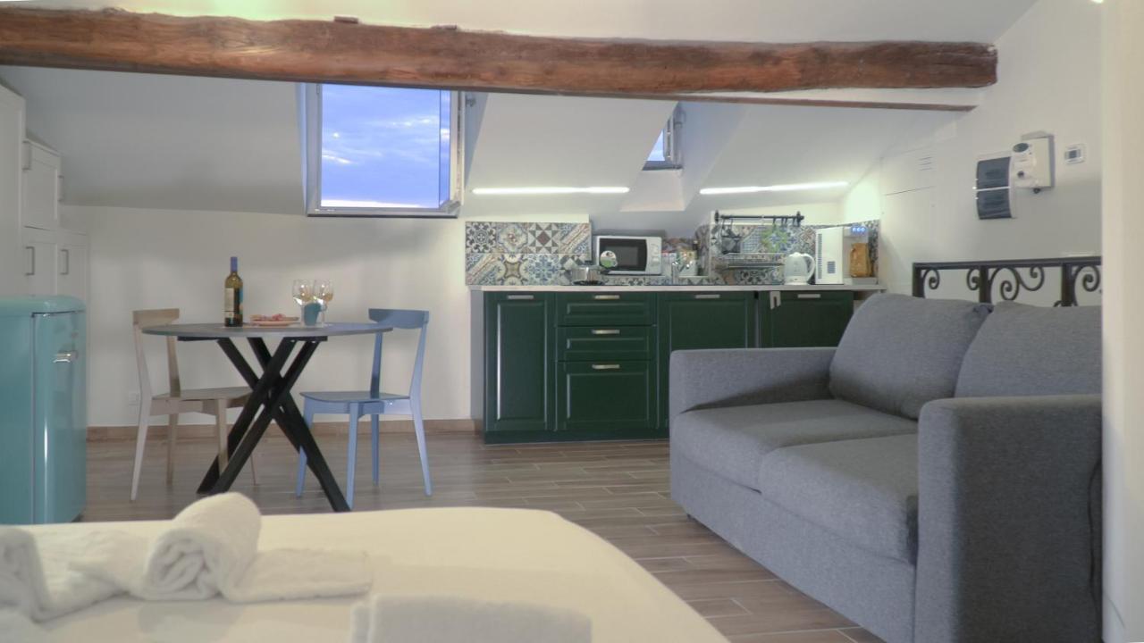 Via Garibaldi 75 - Attic Sea View Apartment Camogli Bagian luar foto
